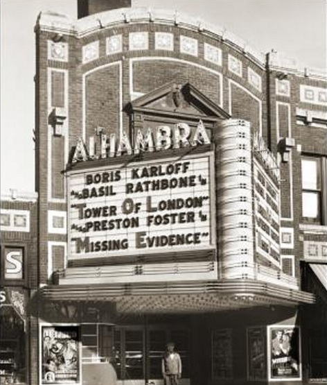 old photo Alhambra Theatre, Detroit